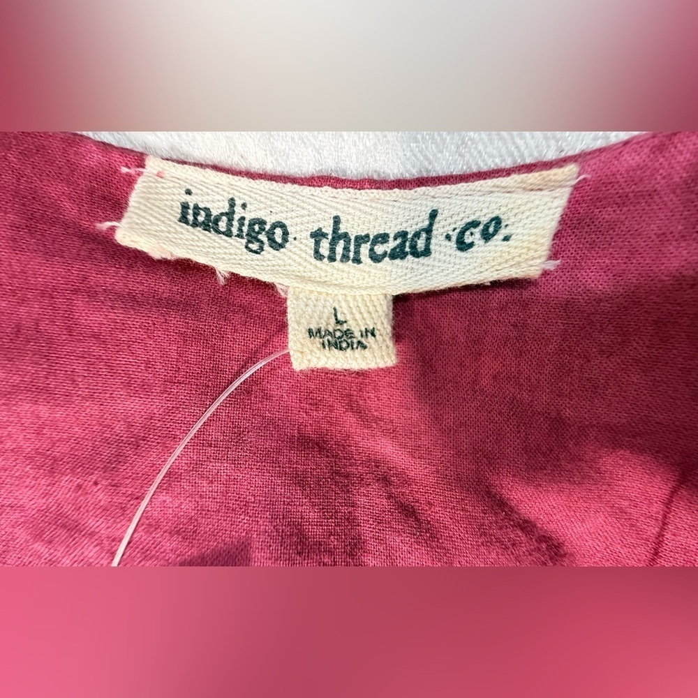 Indigo Thread Co. Flowy Lace Crochet Pheasant Top - Picture 6 of 11